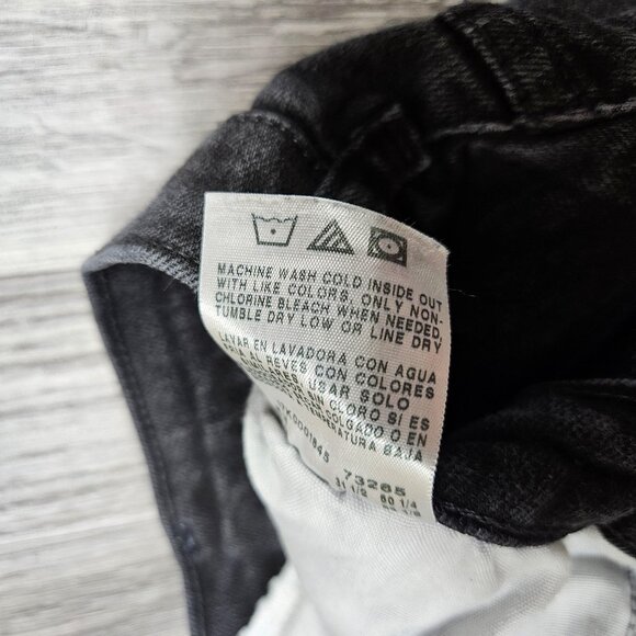 Lee Jeans Womens 22W Black Relaxed Fit Straight Leg Stretch Denim Plus Size - Picture 7 of 12